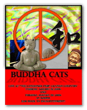 Buddha Cats Flyer
